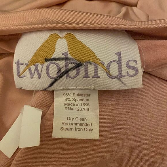 Two Birds Convertible Maxi Dress Mauve Pink - Picture 5 of 9